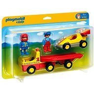 Playmobil 6761 1.2.3 Tow Truck with Race Car - Building Set