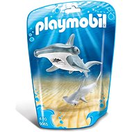 Playmobil 9065 Shark with its Baby - Building Set