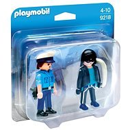 Playmobil 9218 Duo Pack Policajt a zlodej - Stavebnica