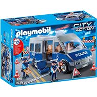 Police anton with barricades - Building Set