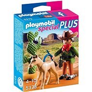 Playmobil 5373 Special Plus Cowboy with Foal - Building Set
