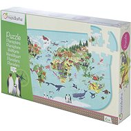 Avenue Mandarine Large Puzzle Animals on the Planet - Jigsaw Puzzle
