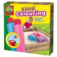 Ses Farben für Sand rosa, blau - Sandspielzeug-Set
