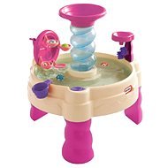 Little Tikes Špirálovitý vodný stôl – ružový 80 cm - Vodný stôl