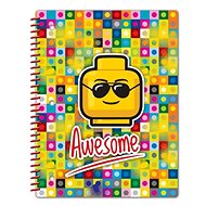 LEGO Iconic Spiral Workbook - Awesome - Notepad