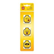 LEGO Iconic Heads - 3pcs - Rubber