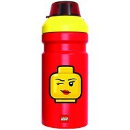 LEGO Iconic Girl žlto-červená - Fľaša na vodu