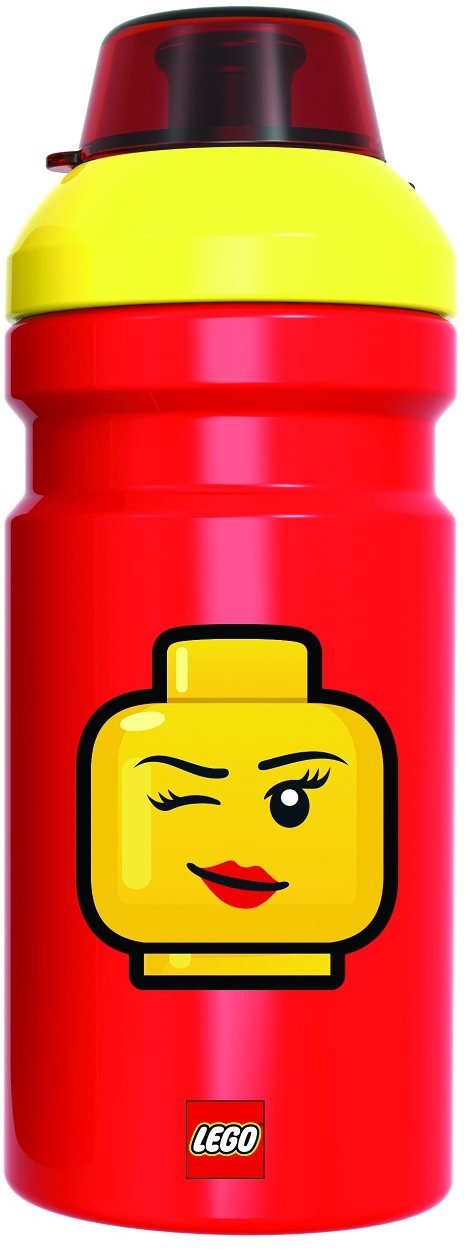 LEGO Iconic Girl yellow and red - Drinking Bottle