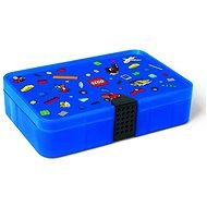 LEGO Iconic Krabička s priehradkami – modrá - Úložný box