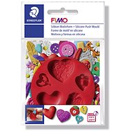 Fimo Silicone mould, hearts - Creative Kit