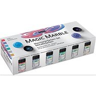 Kreul Magic Marble Fémes márvány hatású színek - Kreatív szett