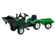 Falk Lander Z160X with Shovel and Trailer - Pedal Tractor 