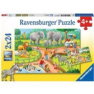 Ravensburger 78134 Deň v zoo - Puzzle