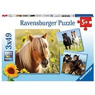 Ravensburger 80113 Édes lovak - Puzzle