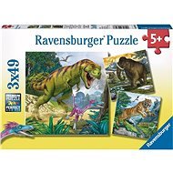 Ravensburger 93588 Dinosaury a čas - Puzzle