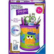Ravensburger 3D 121069 Pencil Cup Owls, 54 Pieces - 3D Puzzle