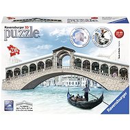 Ravensburger 3D 125180 Rialto Bridge, Venice - 3D Puzzle