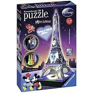 Ravensburger 3D 125203 Disney Eiffel-torony (Éjszakai változat) - 3D puzzle