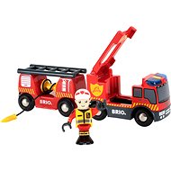Brio World 33811 Rescue Fire Truck - Rail Set Accessory