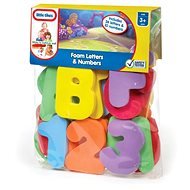 Letters and numbers in the bathtub - Water Toy