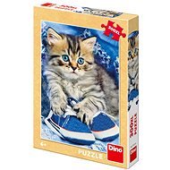Mačiatko v modrej topánke - Puzzle