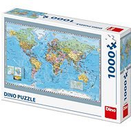 Politická mapa sveta - Puzzle