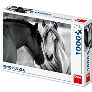 Čiernobiele kone - Puzzle