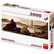 Pohľad na most Golden Gate – panoramic - Puzzle