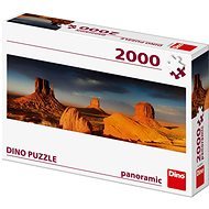 Pohľad na Monument Valley – panoramic - Puzzle