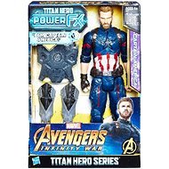 Avengers Captain America s Power pack príslušenstvom - Figúrka