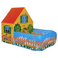 Zelt Haus mit Gartenzaun - Kinderzelt