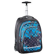 Trolley All Out Blue Pixel - School Backpack