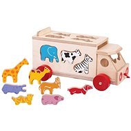 Bigjigs Toys Car with Animals - Toy Car