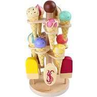 Small Foot Ice Cream Pedestal - Toy Kitchen Food