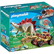 Playmobil 9432 Research car with stegosaurus - Building Set
