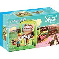 Playmobil 9480 Abigail & Boomerang with Horse Stall - Building Set