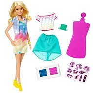 Barbie D.I.Y. Crayola mit modischen Bedruck - Puppe