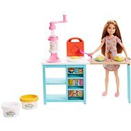 Barbie Stacie Reggeliző szett - Játékbaba