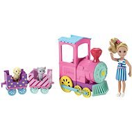 Barbie Chelsea vonattal - Játékbaba