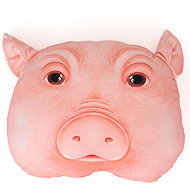 Impar 3D Pig’s Head Cushion - Pillow