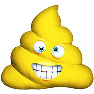 Impar Yellow Poop – medium - Soft Toy