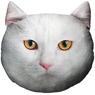 Impar Cat Head – White – XXL - Pillow