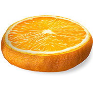 Impar Round Cushion – Orange - Pillow