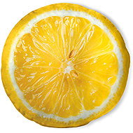 Impar Round Cushion – Lemon - Pillow
