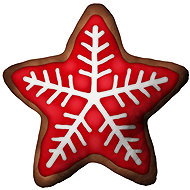 Impar 3D Star Cushion with Cover - Pillow