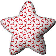 Impar 3D ‘Star with Reindeer’ Cushion - Pillow