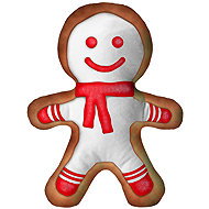 Impar 3D ‘Gingerbread Man with Icing’ cushion - Pillow