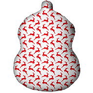 Impar 3D Snowman and Reindeer Cushion - Pillow