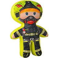 Impar 3D Plush Fireman Cushion - Pillow