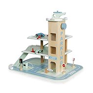 Derrson Wooden garage XL W5332, turquoise - Toy Garage
